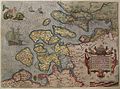 59 1580 Map of Zeeland created by Ortelius naar v Deventer, uploaded by Joopr, nominated by Ocre