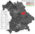 Results of the 1986 Bavarian state election.