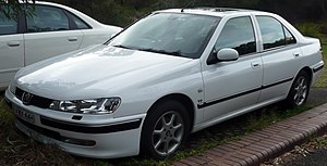 1999-2000 Peugeot 406 (D9) SV sedan 01.jpg