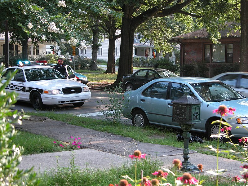 File:2003-07 Traffic stop on Gregson St.jpg