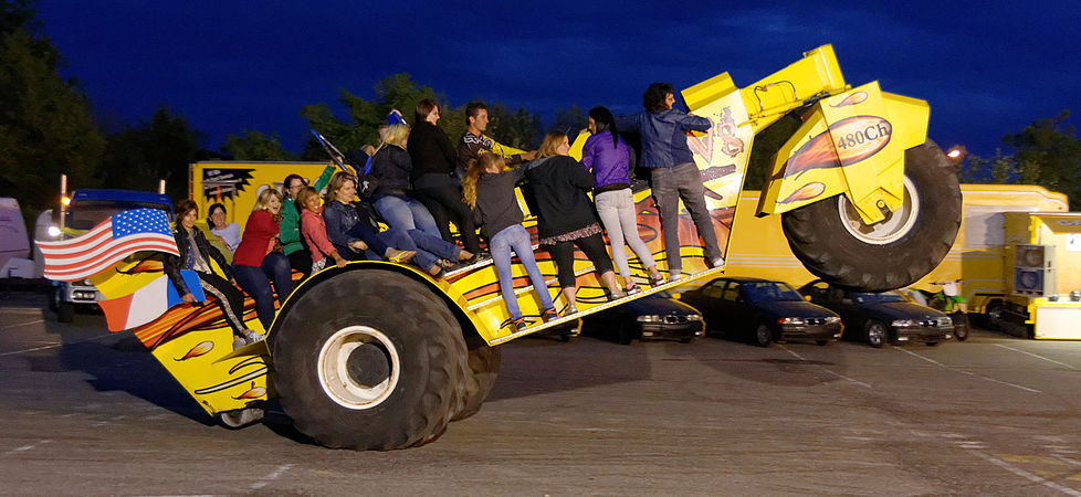 Le monster truck appelé "Chooper".