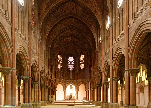 Intérieur, juste avant le début de sa démolition.