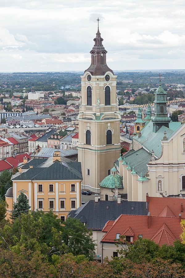 File:2015 Przemyśl, Widok na miasto z baszty północnej zamku (03).jpg