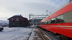 Haugastøl Stasjon: Stasjon på Bergensbanen