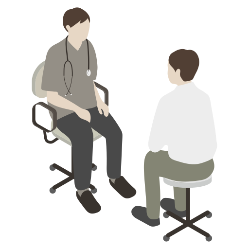 File:202301 Medical Examination Man.svg