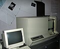 370A automated DNA sequencer by Applied Biosystems (1987). Now exposed at the Science Museum, London.