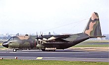 7405th Operations Squadron C-130E at Rhein-Main AB 7405th Operations Squadron C-130E 62-1828.jpg
