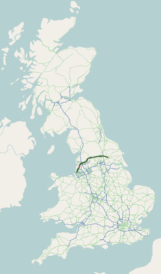 Course of the A 59