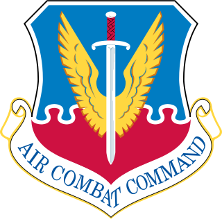<span class="mw-page-title-main">Air Combat Command</span> Major command of the United States Air Force responsible for air and cyber forces