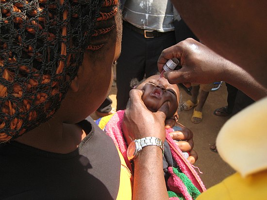 OMS preocupada com surto de poliomielite no sudeste da África