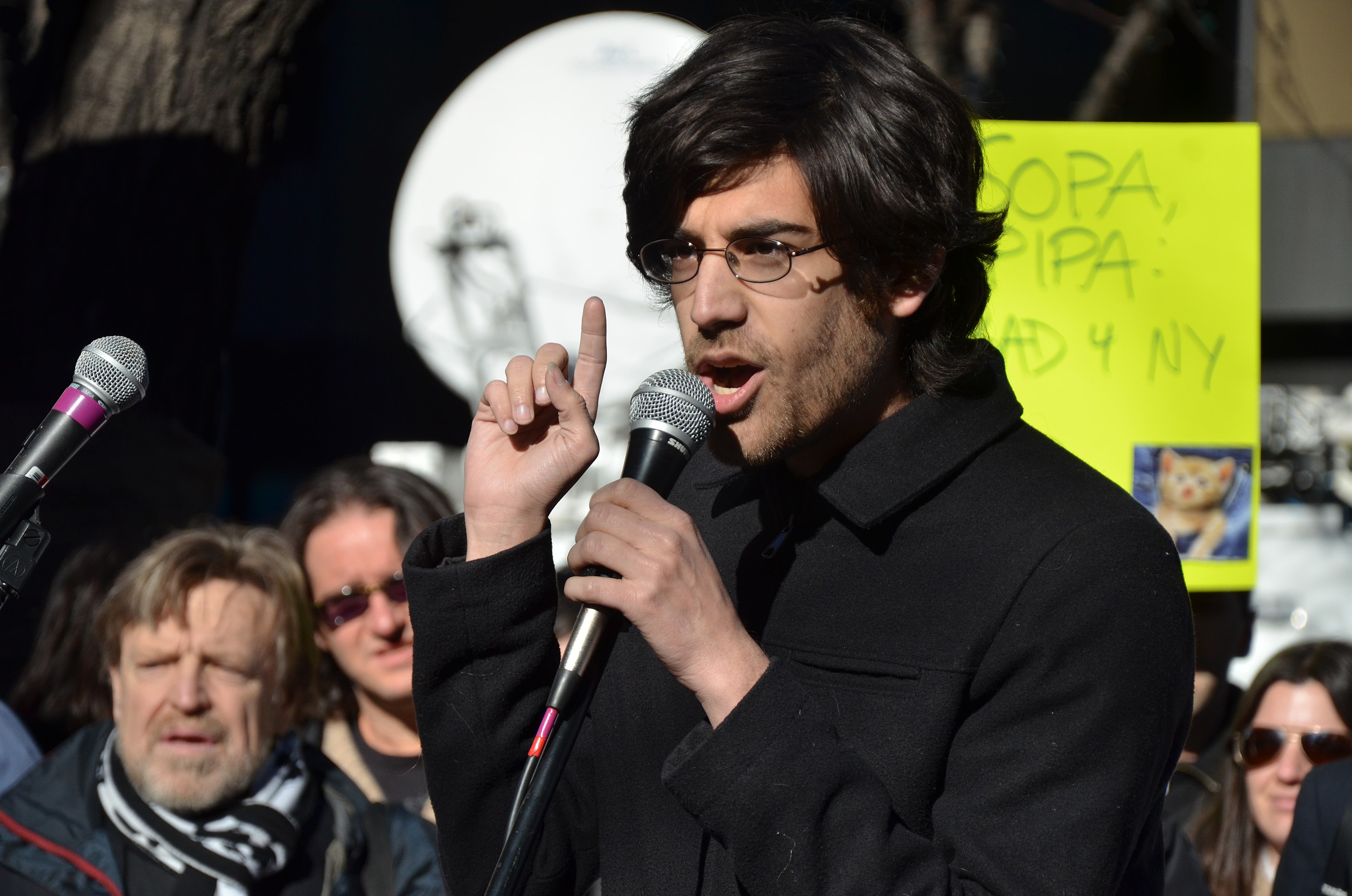 Di Daniel J. Sieradski - Flickr: Aaron Swartz, CC BY-SA 2.0