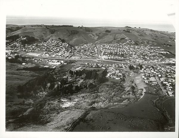 Abbotsford landslip, 1979