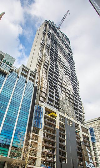 <span class="mw-page-title-main">Abode318</span> Residential skyscraper in Melbourne Australia
