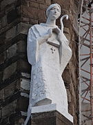 San Benito de Nursia, Sagrada Familia, Barcelona.