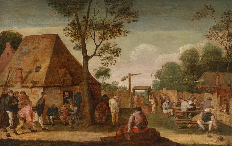 File:Adriaen Brouwer (circle) Ländliche Vergnügungen im Freien.jpg