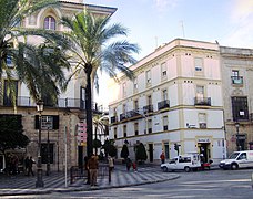 Puerta de Sevilla en la Alameda Cristina.