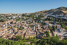 Barriu del Albaicín, Granada.