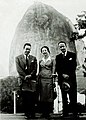 Albert Camus, Maria da Saudade Cortesão e Murilo Mendes, no Rio de Janeiro em 1949.jpg