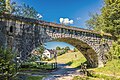 * Nomination Old railway bridge in Franconia --Plozessor 03:07, 7 October 2023 (UTC)  Comment Looks oversaturated and oversharpened --Imehling 06:36, 7 October 2023 (UTC) * Decline  Oppose I agree (specially about the sky). Not done in 8 days. --ArildV 13:09, 15 October 2023 (UTC)