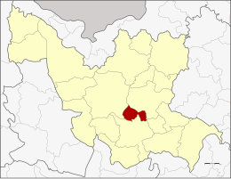 Distretto di Prachaksinlapakhom – Mappa