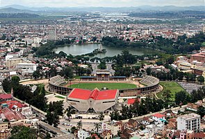 Le stade municipal de Mahamasina.