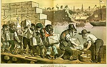 Anti-Chinese Wall cartoon in Puck Anti-Chinese Wall cartoon Puck 1882.jpg