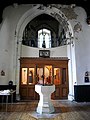 An arch at the western end of the medieval Church of All Saints in Eastchurch on the Isle of Sheppey. [164]