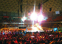 Interior del Arena Santiago