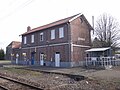 Bahnhofsgebäude an der Bahnlinie von Saint-Just-en-Chaussée nach Douai