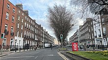 Georgian townhouses on Baggot Street, Dublin Baggot Street Lower 2.jpg