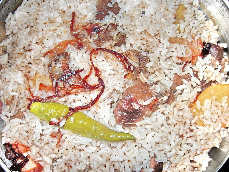 File:Bangladeshi Home-made Beef Biryani.jpg