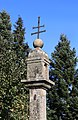 Čeština: Detail božích muk v jižní části Batelov English: Detail of column shrine in the south part of Batelov, Czech Republic.