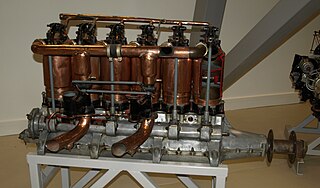 Beardmore 160 hp I-6 piston aircraft engine