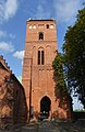 Bell tower of the Church of the Visitation of the Blessed Virgin Mary in Warsaw New Town.