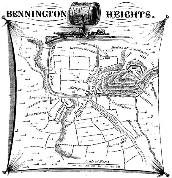 Battle of Bennington Heights, August 16, 1777