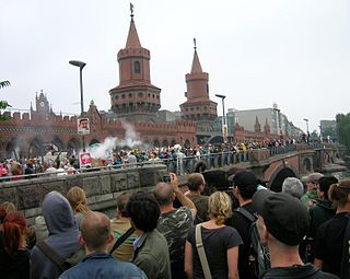 <i>Gemüseschlacht</i> Annual vegetable fight in Berlin