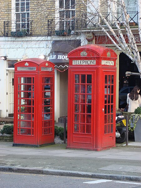 File:Big and small red phonebox.jpg