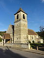 Blaincourt-lès-Précy (60), église N.D. de la Nativité, vue depuis le sud-ouest 1.JPG