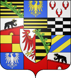 Leopold av Anhalt-Köthens våpenskjold