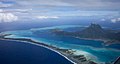 Bora Bora aerial view