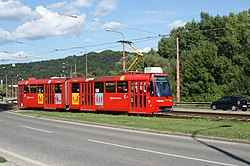 Električka Tatra K2S na linke 6