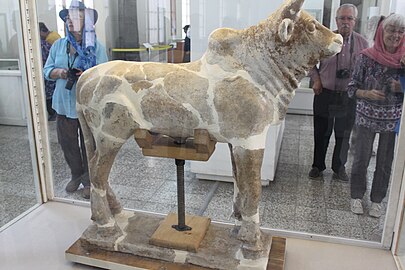 Scultura Elamita di toro, del secondo millennio a.C.
