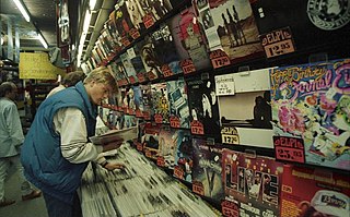 Record shop Retail outlet that sells recorded music