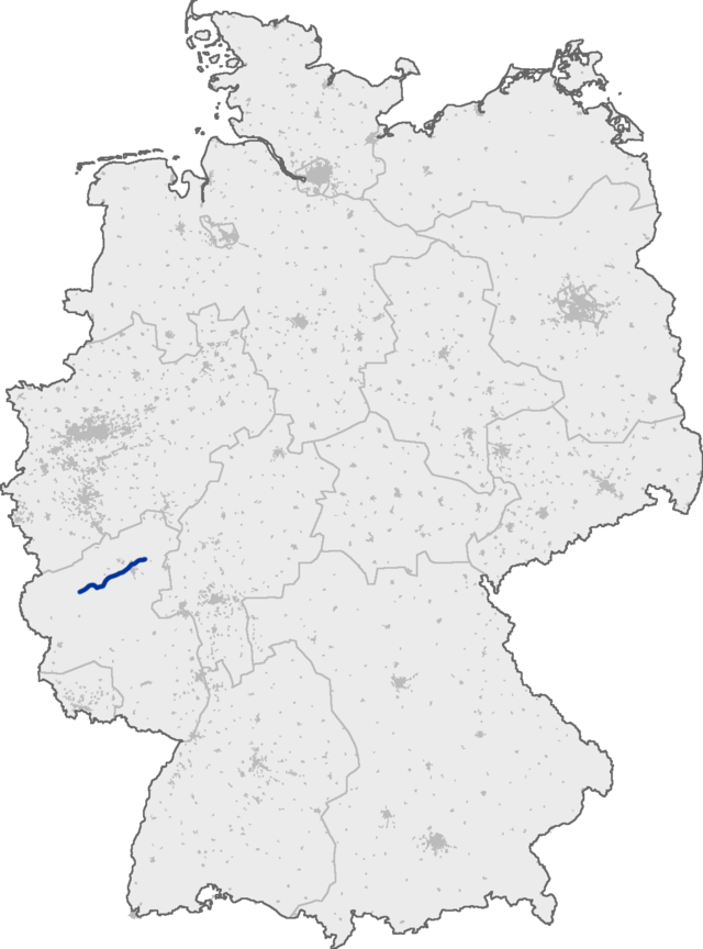 Mapa da localização da auto-estrada A48