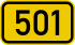 Bundesstraße 501 number.svg