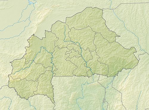Burkina Faso térkép