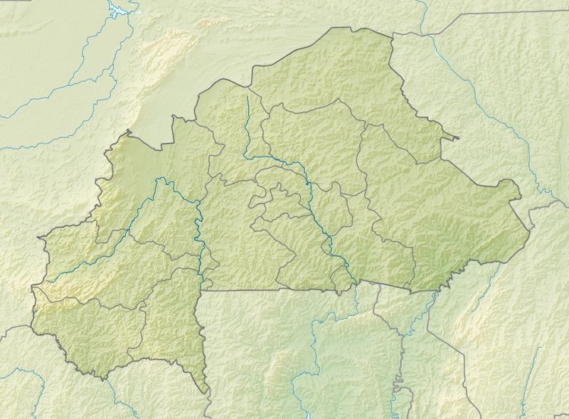 ファイル:Burkina Faso relief location map.jpg