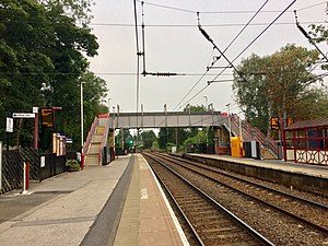 Burley in Wharfedale railway station (August 2020) 03.jpg