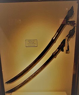 Dha (sword) Burmese knife