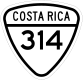 National Tertiary Route 314 shield))